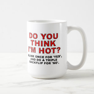 De Café Taza Pienso Que Estoy Caliente