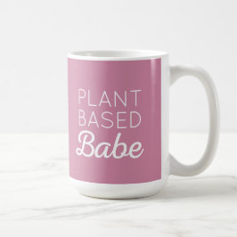 De Café Taza Planta-Basada del rosa del bebé