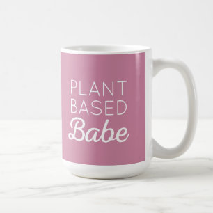 De Café Taza Planta-Basada del rosa del bebé