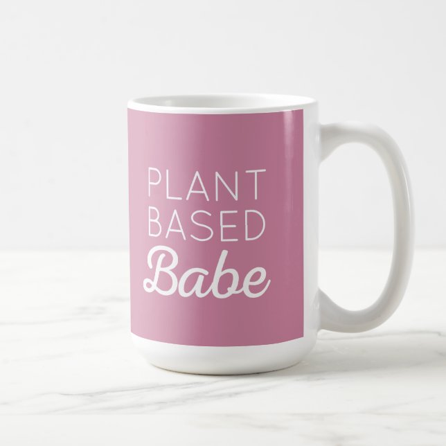 De Café Taza Planta-Basada del rosa del bebé (Derecha)