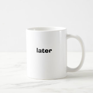 De Café taza posterior