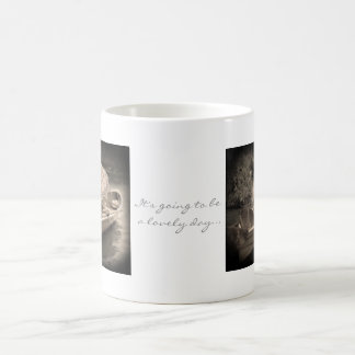 De Café Taza preciosa del día del Keeshond