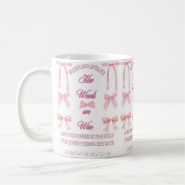 De Café Taza Proverbios 31 Coqueta Cristiana Lazos Rosas