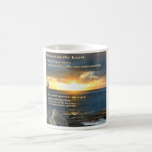 De Café Taza Proverbios 3:5-6 Confía en el Señor