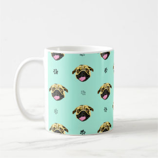 De Café Taza Pug Mint