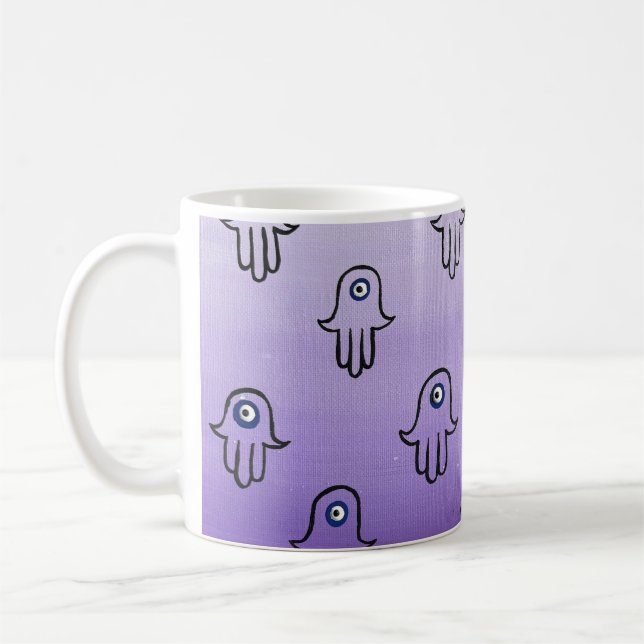 De Café taza Purple Hamsey (Izquierda)