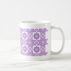 De Café Taza púrpura del modelo del edredón