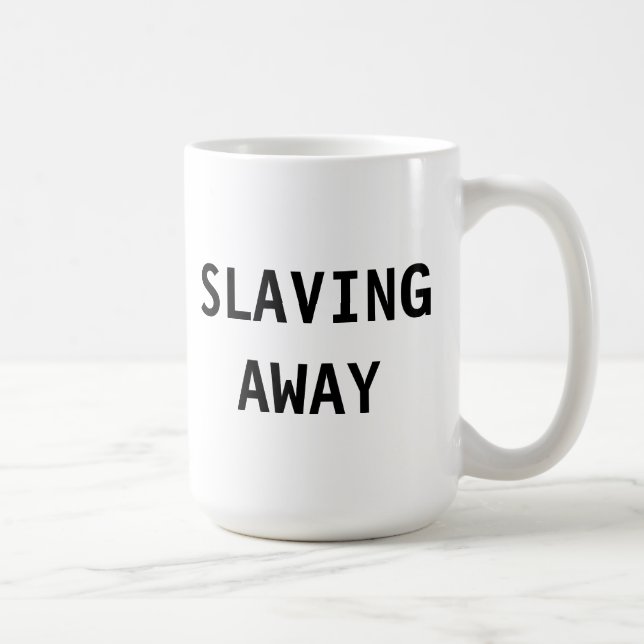 De Café Taza que esclaviza lejos (Derecha)