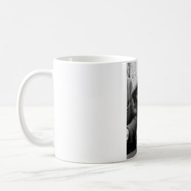 De Café Taza que fuma del perro (Izquierda)