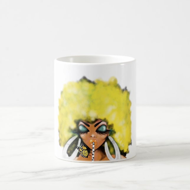 De Café Taza que sorbe (Centro)