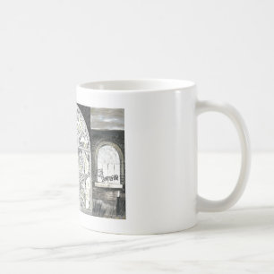 De Café Taza quebrada pero no rota
