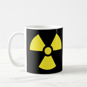 De Café Taza radiactiva del símbolo
