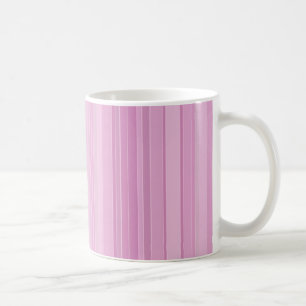 De Café Taza rayada púrpura