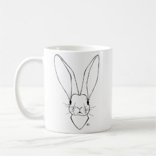 De Café Taza rechoncha del conejito