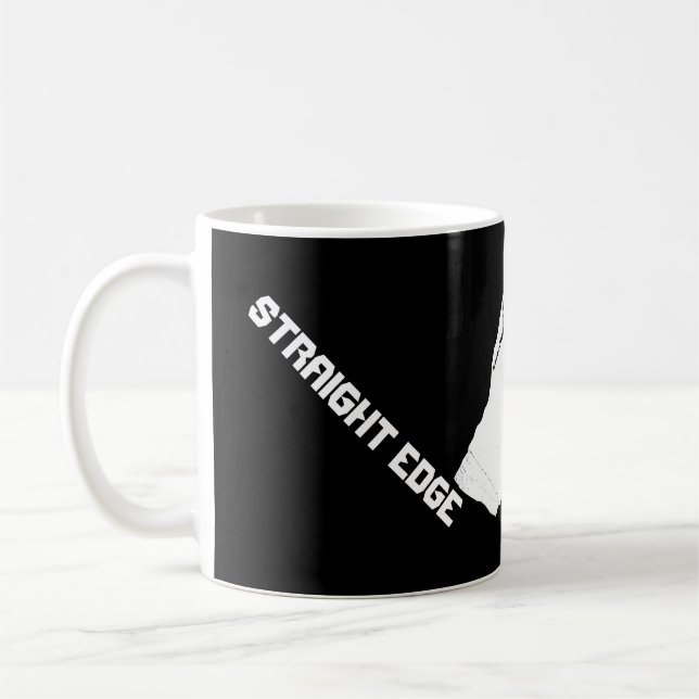 De Café Taza recta del borde (Izquierda)