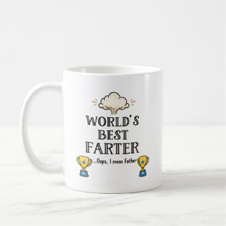 De Café Taza Regalo del Mejor Pedorro del Mundo para el Dí