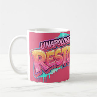 De Café Taza Restaurada sin Disculpas