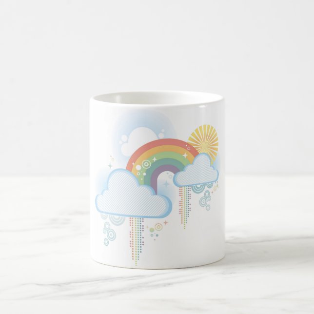 De Café Taza retra del arco iris (Centro)
