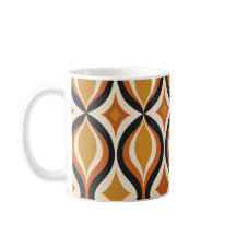 taza Retro Golden Waves