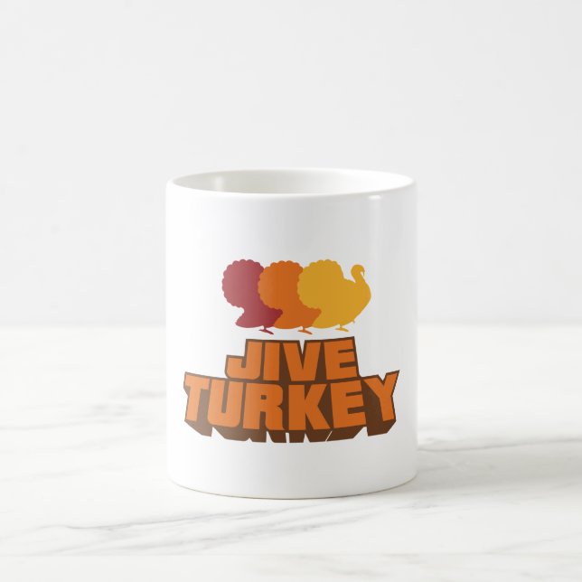 De Café Taza Retro Jive Turkey (Centro)