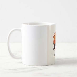 De Café Taza Retro Varsity Doxie Mama