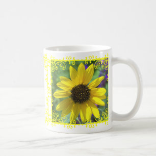 De Café Taza risuena brillante brillante del día