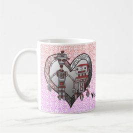 De Café Taza Robot Love 