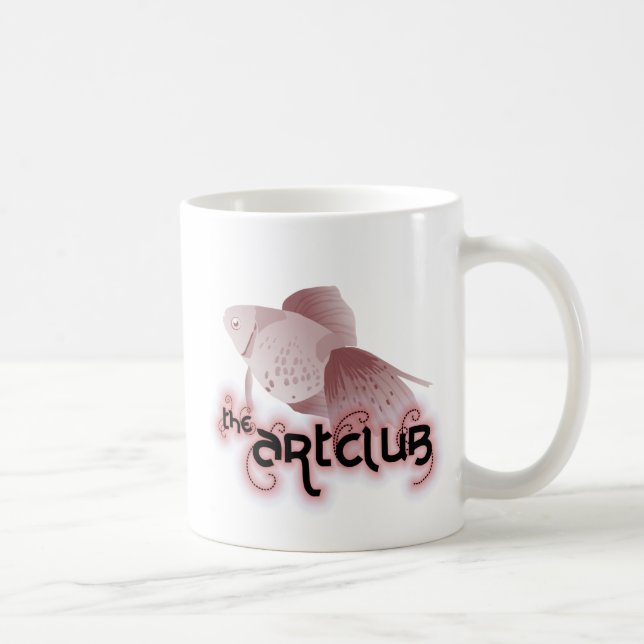 De Café Taza roja del Goldfish (Derecha)