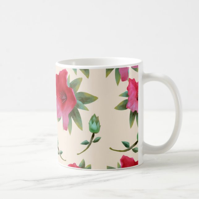 DE CAFÉ TAZA ROMÁNTICA (Derecha)