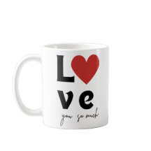 Taza Romántica “Te Amo Mucho”