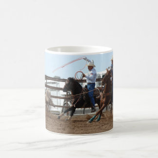 De Café Taza Roping del equipo