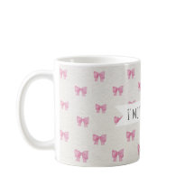 Taza rosa lazo