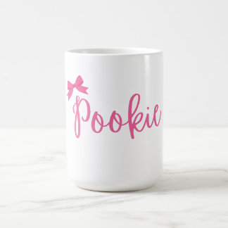 De Café Taza rosa linda "Pookie"