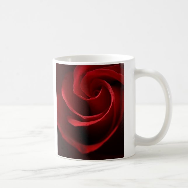 De Café Taza    Rosa Roja (Derecha)