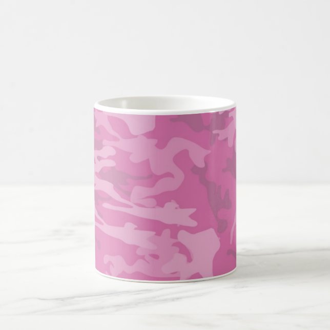 De Café TAZA rosada del camuflaje (Centro)