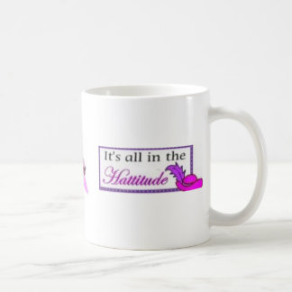 De Café taza rosada del gorra