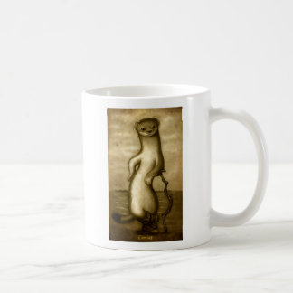 De Café Taza ruda del armiño