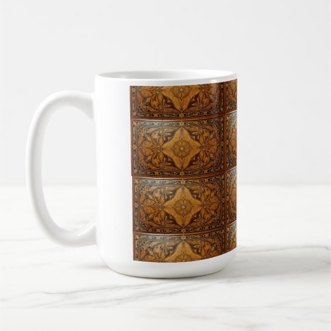 De Café Taza Rústica Acolchada (Izquierda)