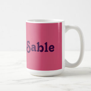 De Café Taza Sable