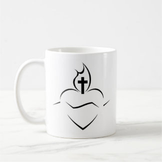 De Café Taza sagrada del corazón