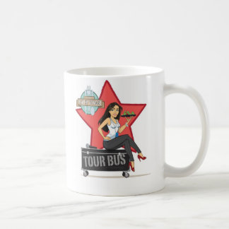 De Café Taza sana del bus turístico del viajero