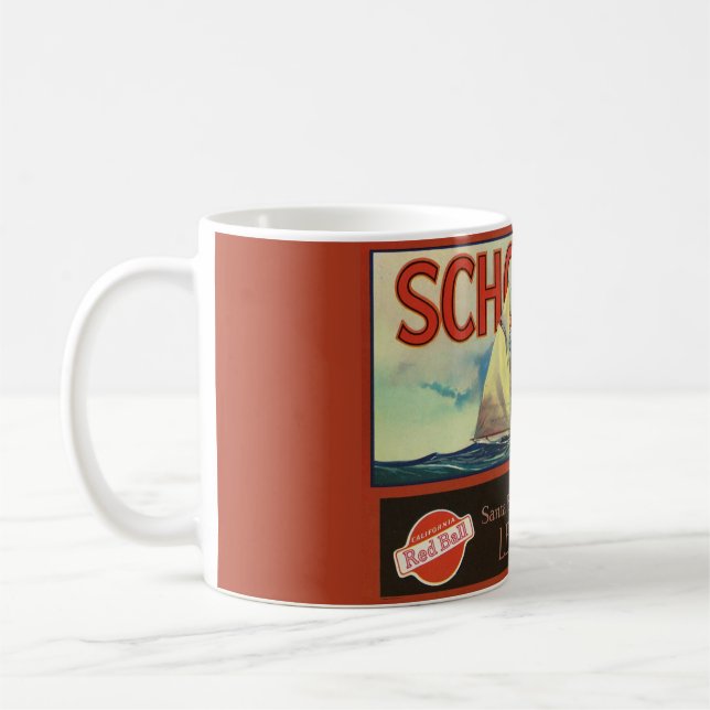 De Café Taza Schooner (Izquierda)