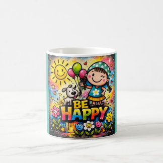 De Café Taza Sé Feliz