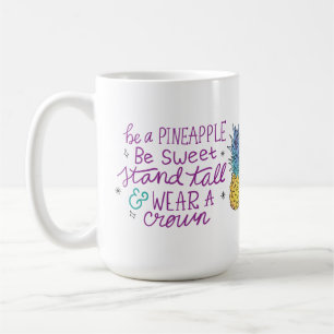 De Café Taza Sé Una Piña