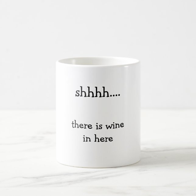 De Café Taza secreta del vino (Centro)
