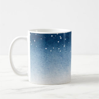 De Café Taza Serenidad Gradiente Azul Estelar