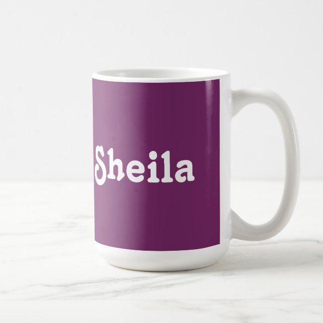 De Café Taza Sheila (Derecha)