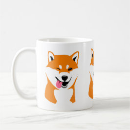 De Café Taza Shiba inu Guiño.
