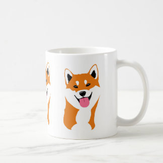 De Café Taza Shiba inu sonriente.