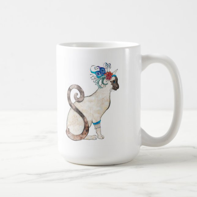 De Café Taza siamesa (Derecha)